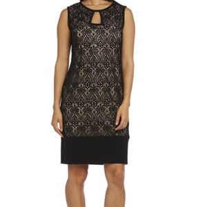 NWT R&M Richard Black Cocktail Dress  Sz 10